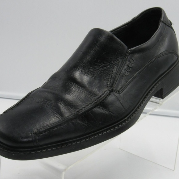Ecco Size 8/8.5 M/EU 42 Black Loafers Mens C3A B47 main image 5